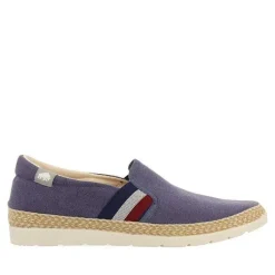 Gioseppo Alpargatas<Alpargata Azul Marino Con Elasticos De Colores Y Algodon Reciclado Para Hombre Wimer