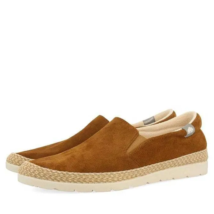 Gioseppo Alpargatas<Alpargata Color Piel Con Elasticos Y Algodon Reciclado Para Hombre Proger