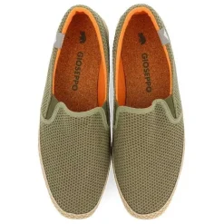 Gioseppo Alpargatas<Alpargata De Malla Caqui Con Algodon Reciclado Para Hombre Yacolt