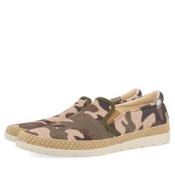 Gioseppo Alpargatas<Alpargata Estampado Camuflaje Con Algodon Reciclado Para Hombre Valrico