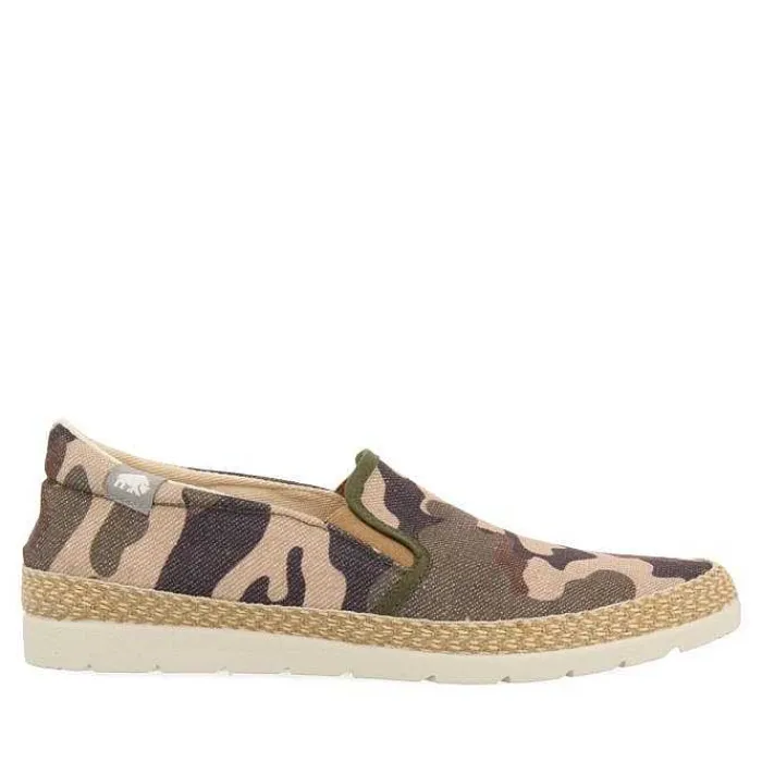 Gioseppo Alpargatas<Alpargata Estampado Camuflaje Con Algodon Reciclado Para Hombre Valrico