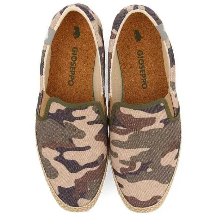 Gioseppo Alpargatas<Alpargata Estampado Camuflaje Con Algodon Reciclado Para Hombre Valrico