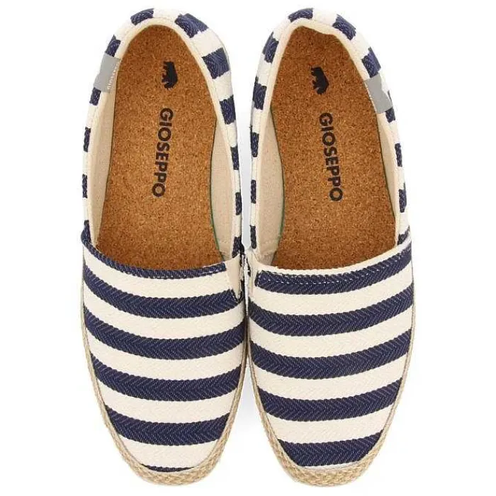 Gioseppo Alpargatas<Alpargata Estilo Camping Azul Marino Con Algodon Reciclado Para Hombre Stroud