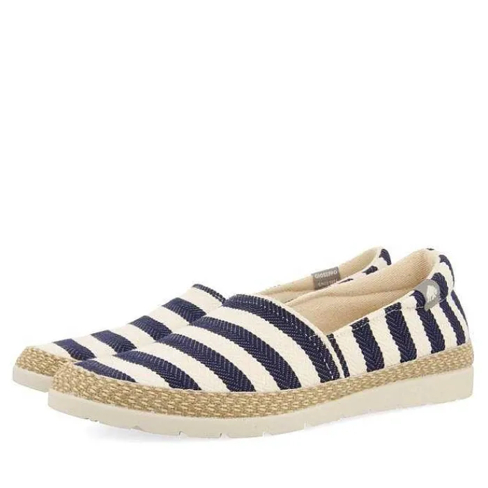 Gioseppo Alpargatas<Alpargata Estilo Camping Azul Marino Con Algodon Reciclado Para Hombre Stroud