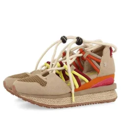 Gioseppo Sandalias Deportivas<Alpargatas Tulare Beige Con Cuña