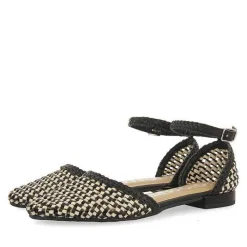 Gioseppo Bailarinas<Bailarinas Bicolor De Piel Trenzada Con Cierre De Pulsera Para Mujer Konispol