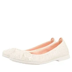 Gioseppo Niñas |Zapatos De Bailarina<Bailarinas Brillantes Blanco Nina Y Nino Kolonge