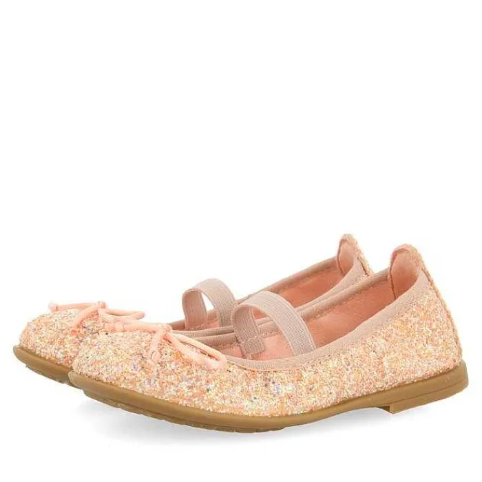 Gioseppo Niñas |Zapatos De Bailarina<Bailarinas Con Purpurina Y Tira Elastica Para Nina Y Nino Rosa Molalla