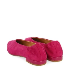 Gioseppo Bailarinas<Bailarinas De Piel Color Fucsia Con Punta En Punta Y Tacon Con Volantes Para Mujer Gageac