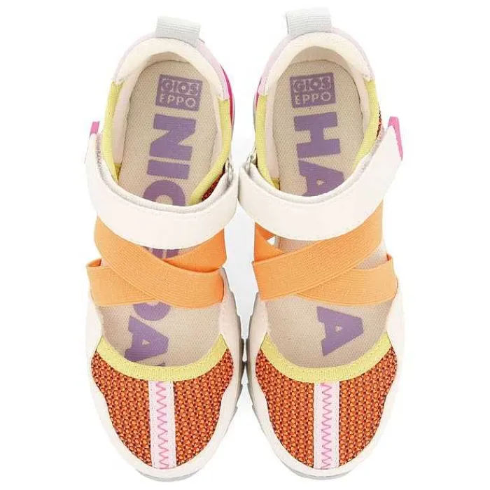 Gioseppo Niñas |Zapatillas<Bailarinas Deportivas Naranja Con Detalles Multicolor Para Nina Y Nino Ensley