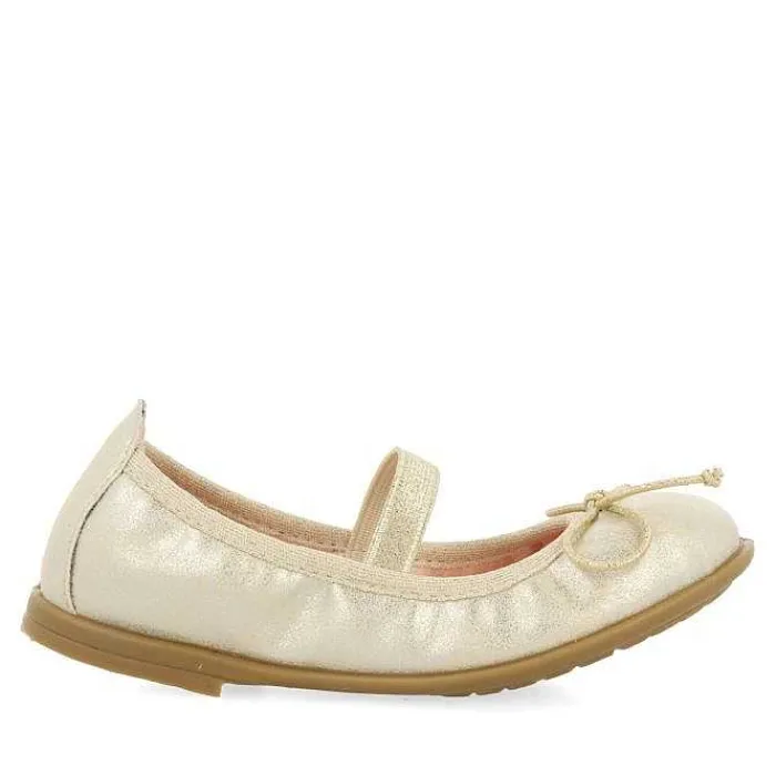 Gioseppo Niñas |Zapatos De Bailarina<Bailarinas Metalizadas Acabado Fantasia Y Tira Elastica Para Nina Y Nino Redruth
