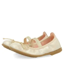 Gioseppo Niñas |Zapatos De Bailarina<Bailarinas Metalizadas Acabado Fantasia Y Tira Elastica Para Nina Y Nino Redruth
