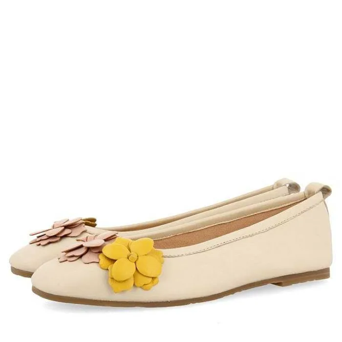 Gioseppo Niñas |Zapatos De Bailarina<Bailarinas Multicolor Con Decoracion Floral Para Nina Y Nino Pharr