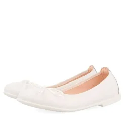 Gioseppo Niñas |Zapatos De Bailarina<Bailarinas Nina Aracas Piel Blanco