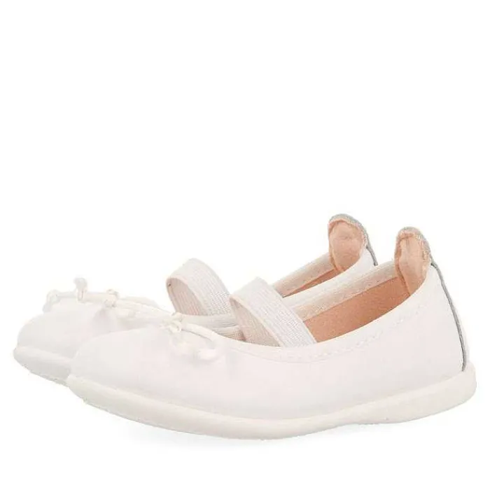 Gioseppo Bebe |Sneakers Bebe Nina<Bailarinas Nina Bancigny De Piel Blanca