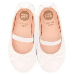 Gioseppo Niñas |Zapatos De Bailarina<Bailarinas Nina Pagadian De Piel Blanca