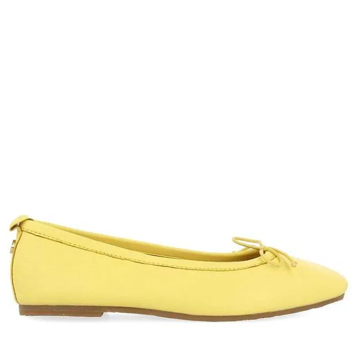 Gioseppo Niñas |Zapatos De Bailarina<Bailarinas Piel Amarilla Con Plantilla Fantasia Nina Y Nino Chipley