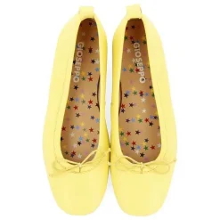 Gioseppo Niñas |Zapatos De Bailarina<Bailarinas Piel Amarilla Con Plantilla Fantasia Nina Y Nino Chipley