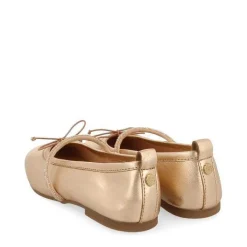Gioseppo Niñas |Zapatos De Bailarina<Bailarinas Piel Rosa Dorada Con Adornos Para Nina Y Nino Derjan