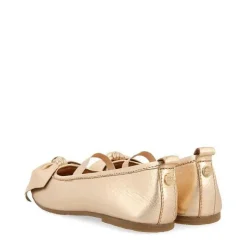 Gioseppo Niñas |Zapatos De Bailarina<Bailarinas Piel Rosa Dorada Con Lazo Para Nina Y Nino Tudy