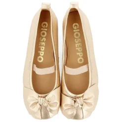 Gioseppo Niñas |Zapatos De Bailarina<Bailarinas Piel Rosa Dorada Con Lazo Para Nina Y Nino Tudy