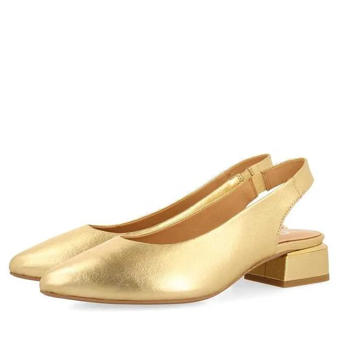 Gioseppo Bailarinas<Bailarinas Sin Tacon Color Piel Dorado Para Mujer Obrovac