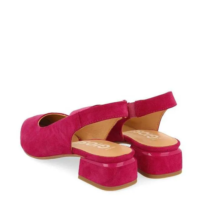 Gioseppo Bailarinas<Bailarinas Sin Tacon De Piel Color Fucsia Para Mujer Obrovac