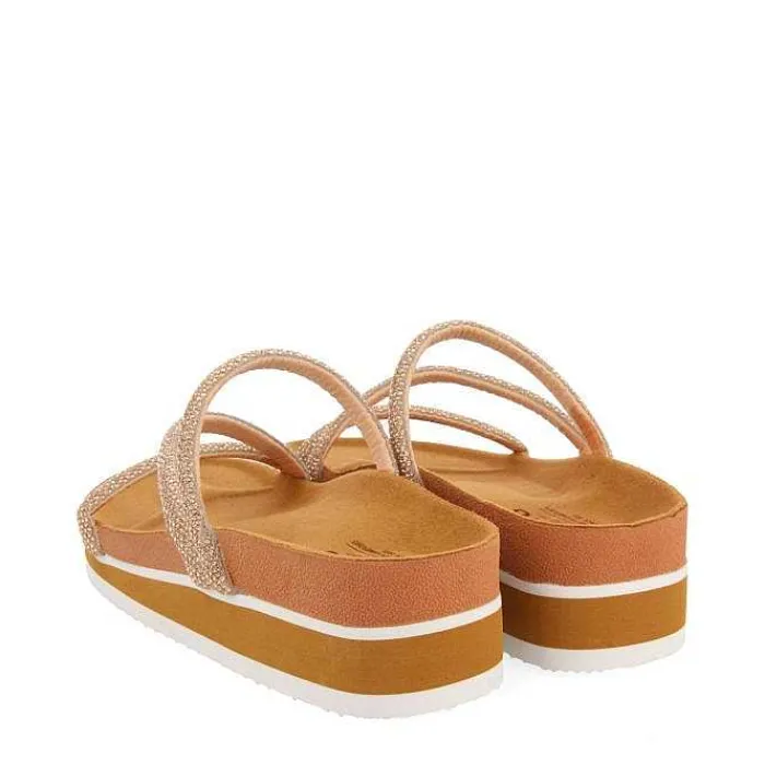 Gioseppo Chancletas<Bencovac Sandalias De Mujer Estilo Bio Con Tiras De Strass