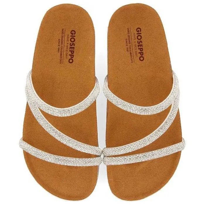 Gioseppo Chancletas<Bencovac Sandalias De Mujer Estilo Bio Con Tiras De Strass