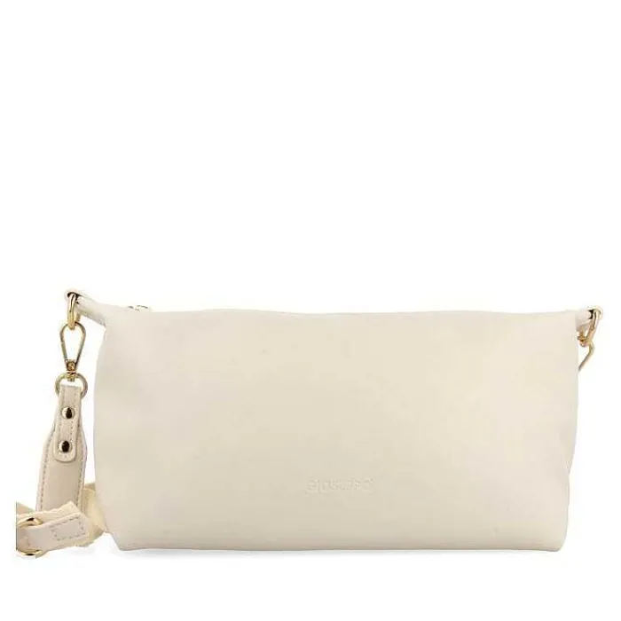 Gioseppo Bolsas De Hombro<Bolso Baguette Beige Con Bandolera Carantec
