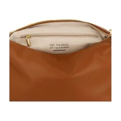 Gioseppo Bolsas De Hombro<Bolso Baguette De Piel Color Con Bandolera Carantec