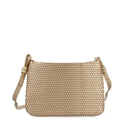 Gioseppo Fiesta<Bolso Bandolera Dorado Con Trenzado Morvah