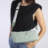Gioseppo Bolsas De Hombro<Bolso Bandolera Verde Asa Contraste Alsea