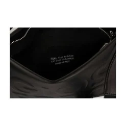 Gioseppo Bolsas De Hombro<Bolso De Mano Negro Detalle Cadena Multicolor Nocatee
