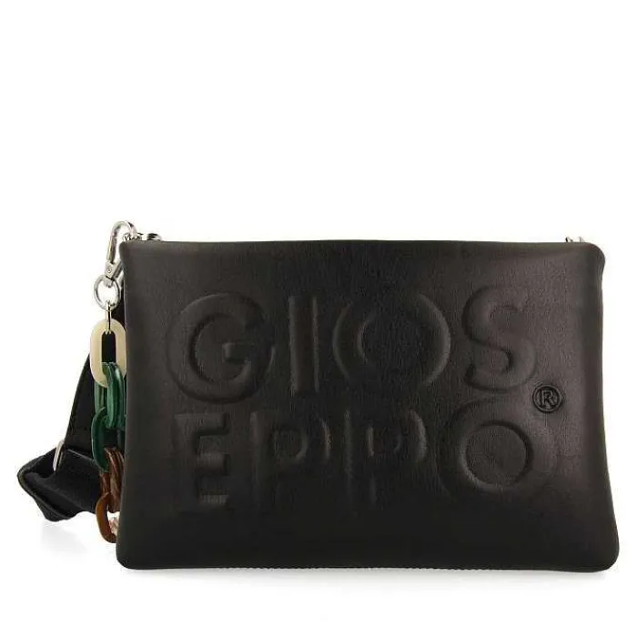 Gioseppo Bolsas De Hombro<Bolso De Mano Negro Detalle Cadena Multicolor Nocatee
