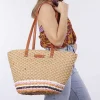 Gioseppo Bolsas De Mano<Bolso De Mujer Andelu De Paja Natural De Rafia Multicolor