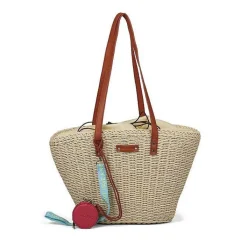 Gioseppo Bolsas De Mano<Bolso De Mujer Glenic De Paja De Rafia Sin Tenir