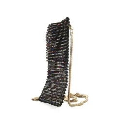 Gioseppo Fiesta<Bolso Mini Malla Metalizada Negro Seillans