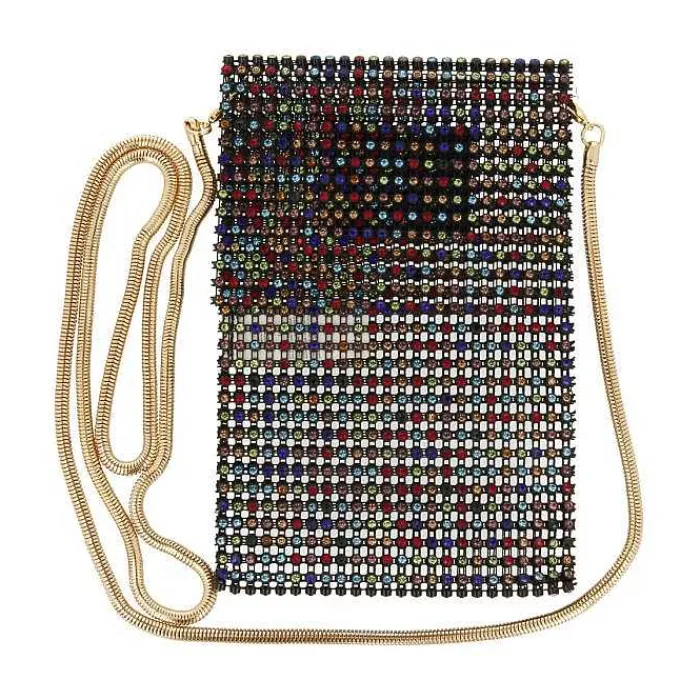 Gioseppo Fiesta<Bolso Mini Malla Metalizada Negro Seillans