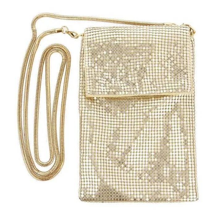 Gioseppo Fiesta<Bolso Mini Malla Metalizado Dorado Seillans