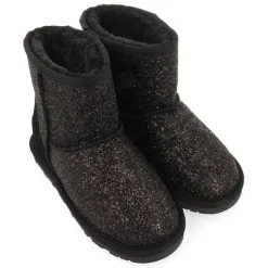 Gioseppo Niñas |Botas Y Botines<Botas De Borrego Negro Brillo Infantil Tranoy