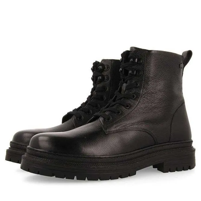 Gioseppo Botas<Botas De Hombre Dolton En Serraje Con Cordones En Color Negro