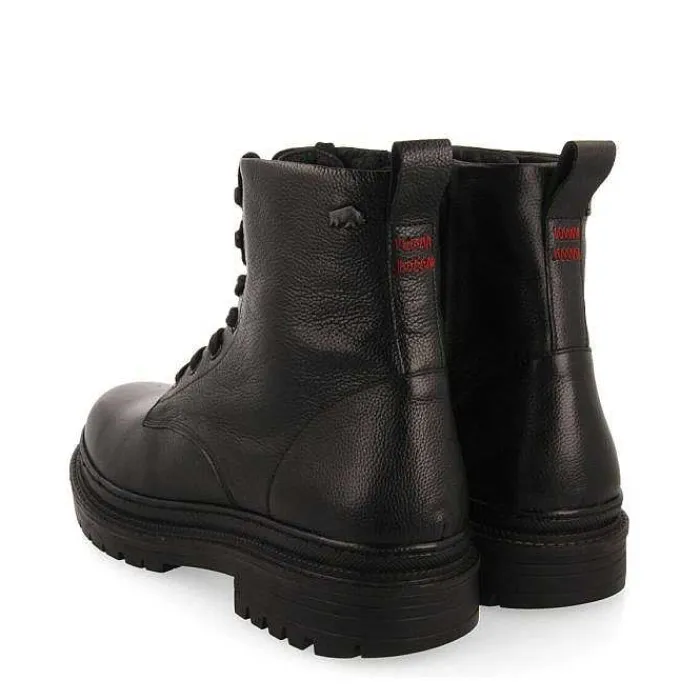 Gioseppo Botas<Botas De Hombre Dolton En Serraje Con Cordones En Color Negro