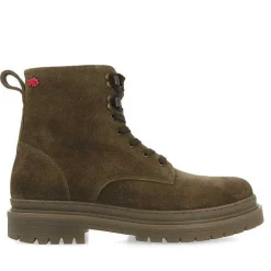 Gioseppo Botas<Botas De Hombre Forsol Con Cordones En Serraje Caqui