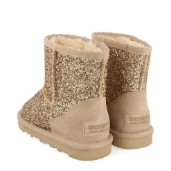 Gioseppo Niñas |Botas Y Botines<Botas Infantiles Tranoy De Borreguito Beige Brillante
