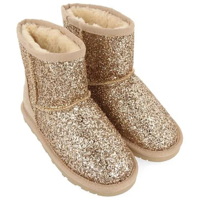 Gioseppo Niñas |Botas Y Botines<Botas Infantiles Tranoy De Borreguito Beige Brillante