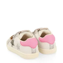 Gioseppo Bebe |Sneakers Bebe Nina<Brasles Baby Zapatillas Blancas Con Detalles Brillantes Y Animal Print