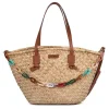 Gioseppo Bolsas De Mano<Cesta Color Piel Con Cadena Multicolor Destin