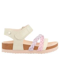Gioseppo Niñas |Chancletas<Chanclas Bio Suela Multicolor Con Detalles Brillantes Y Trenzado De Rafia Para Nina Y Nino Delia