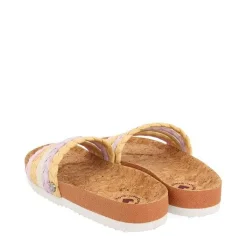Gioseppo Niñas |Chancletas<Chanclas Bio Suela Multicolor Con Trenzado De Rafia Y Detalles Brillantes Para Nina Y Nino Katund